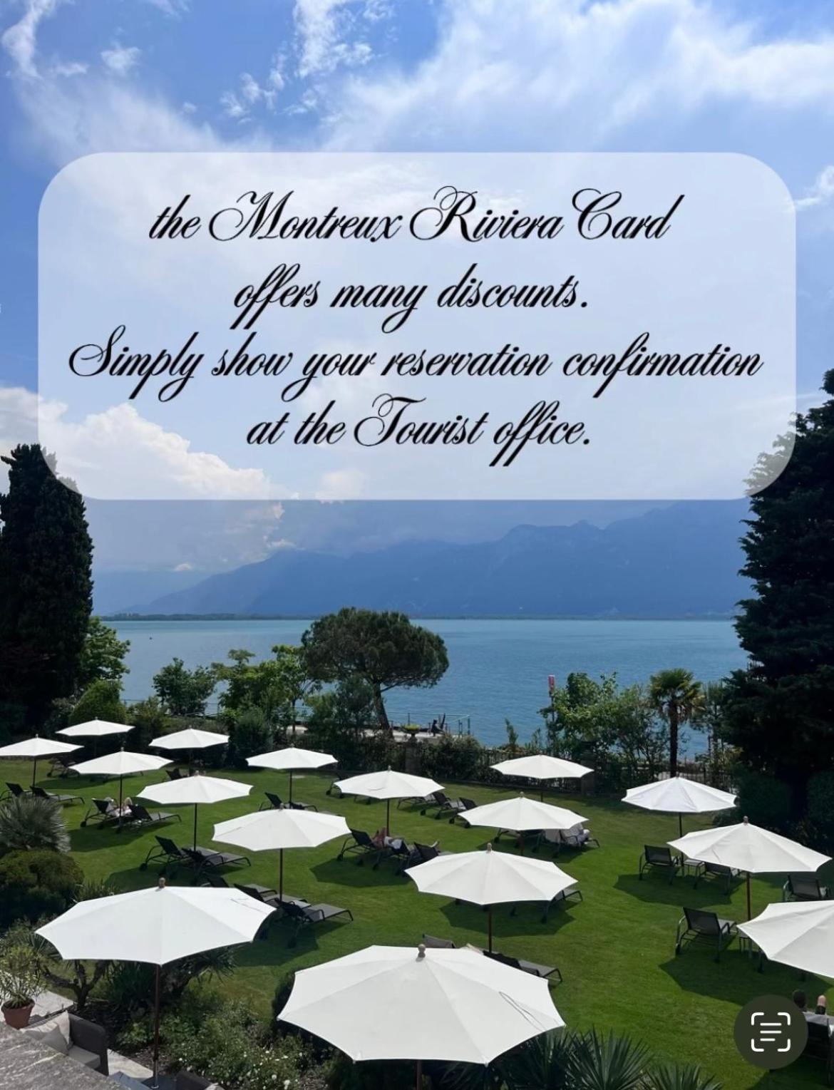 Montreux Riviera Suite Waterfront 3 Bedrooms Private Parking Eksteriør billede
